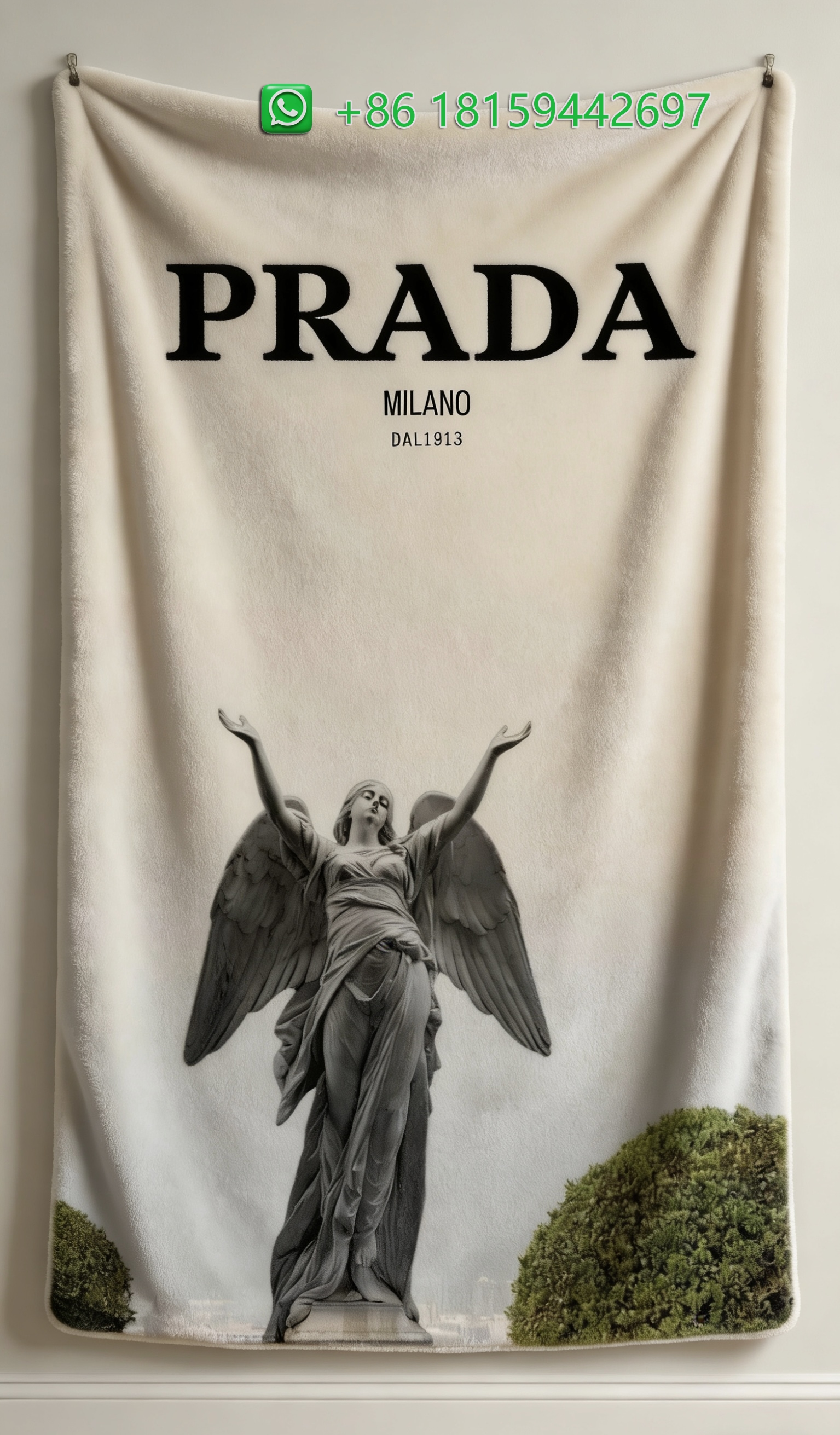 Prada Throw Blankets